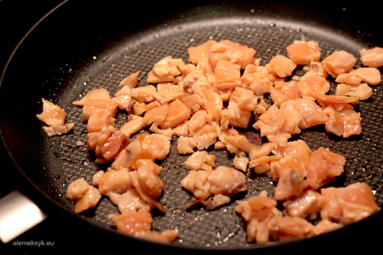 Ale Meksyk - smażenie łososia