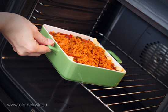 enchilada w-piekarniku