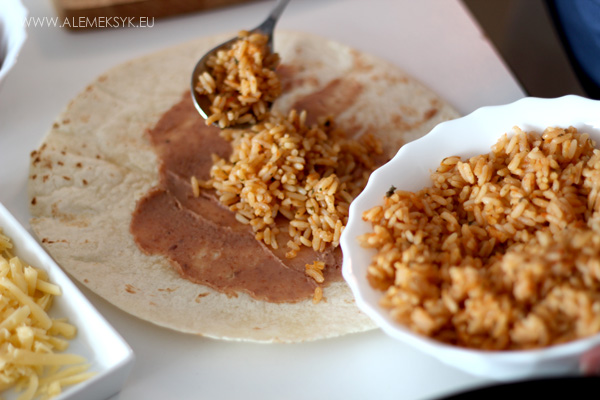 burrito-wypelnianie