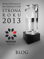 WEBSTAR wyroznienie-internautow Blog