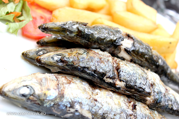 Grillowane sardynki