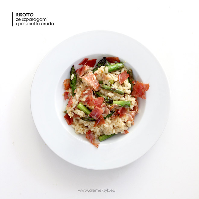 risotto szparagi