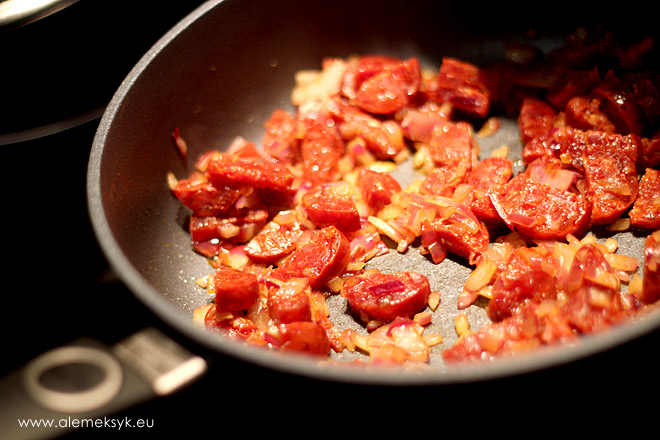 casserole z chorizo 005