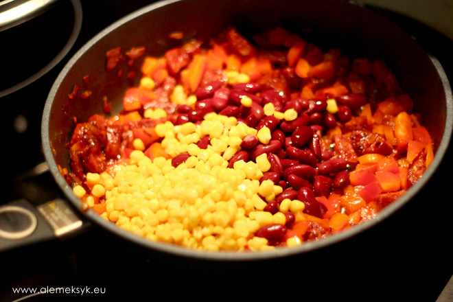 casserole z chorizo 007