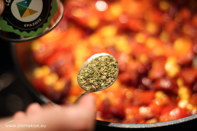 casserole z chorizo 008