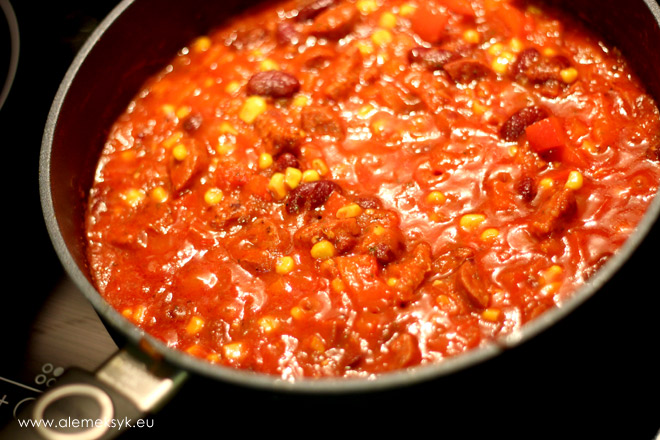 casserole z chorizo 010