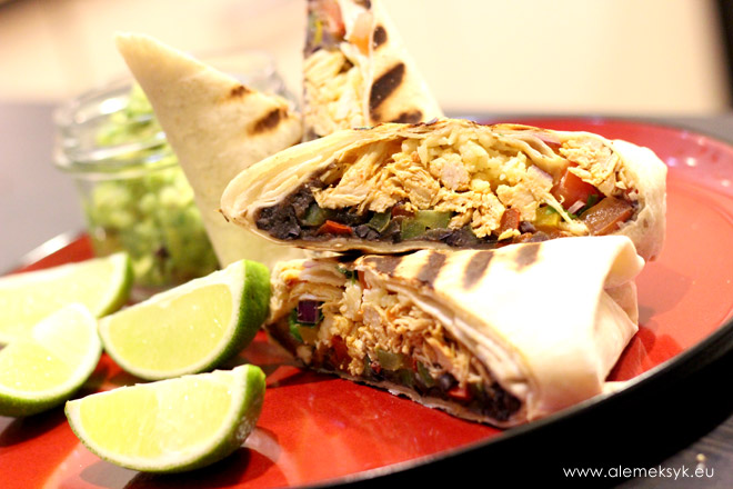 burrito z szarpanym kurczakiem 024