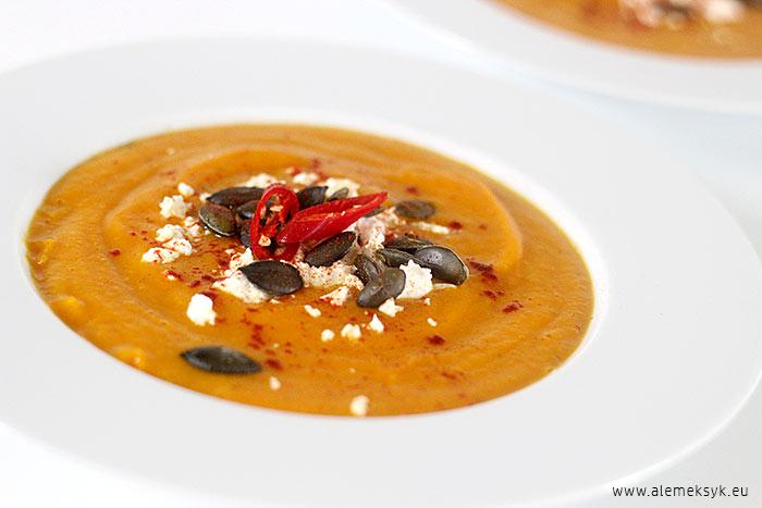 krem z pieczonej dyni 014