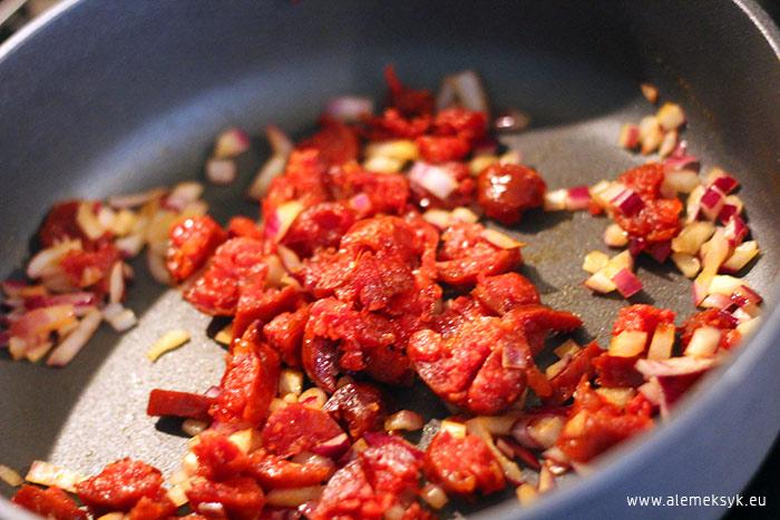 penne z dynia i chorizo 004