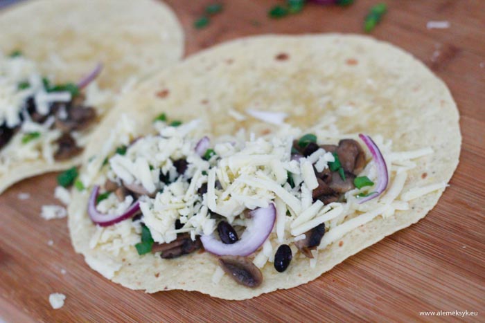 quesadilla z pieczarkami 8