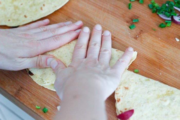 quesadilla z pieczarkami 9