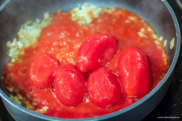 spaghetti z owocami morza 3