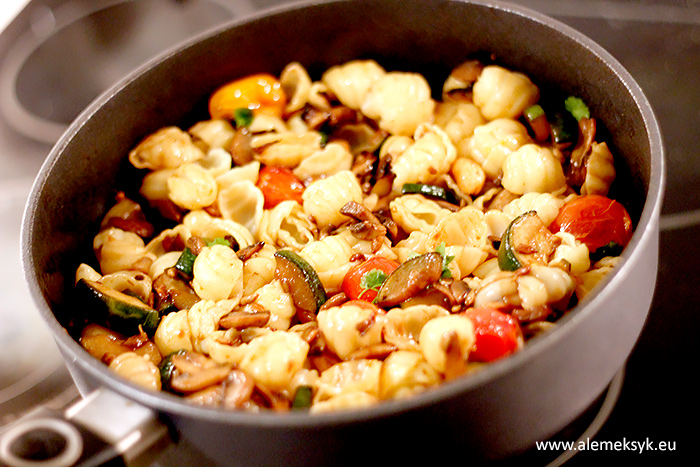 muszelki z pieczarkami 1