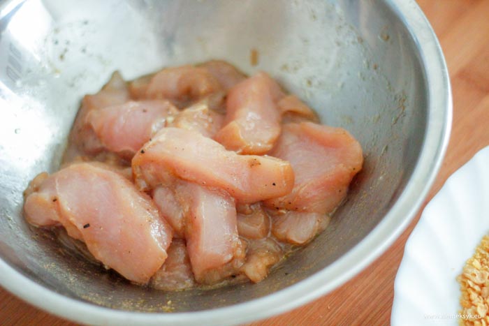 pieczone stripsy z kurczaka 3