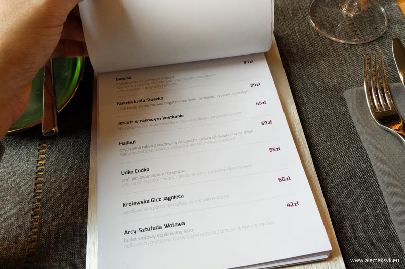 Rest. Baczewskich - Menu 2