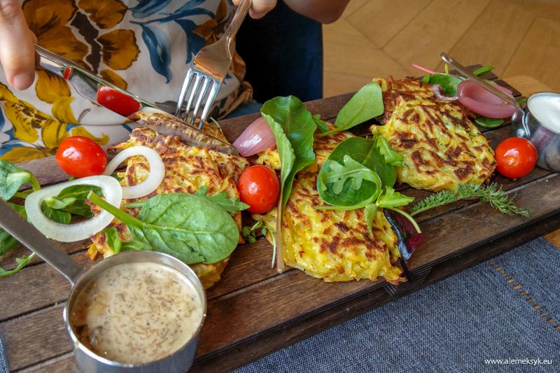 Rest. Baczewskich - Placki ziemniaczane