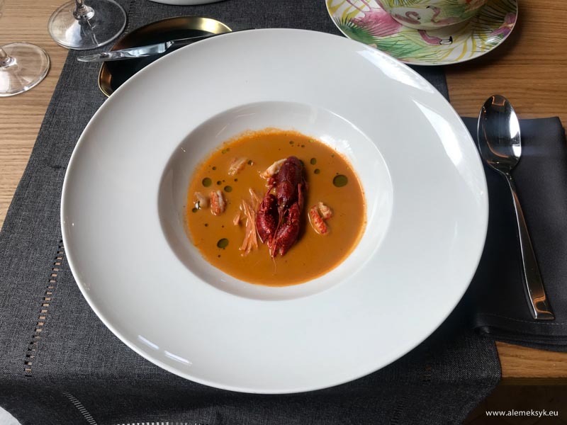 Rest. Baczewskich - Zupa rakowa 2