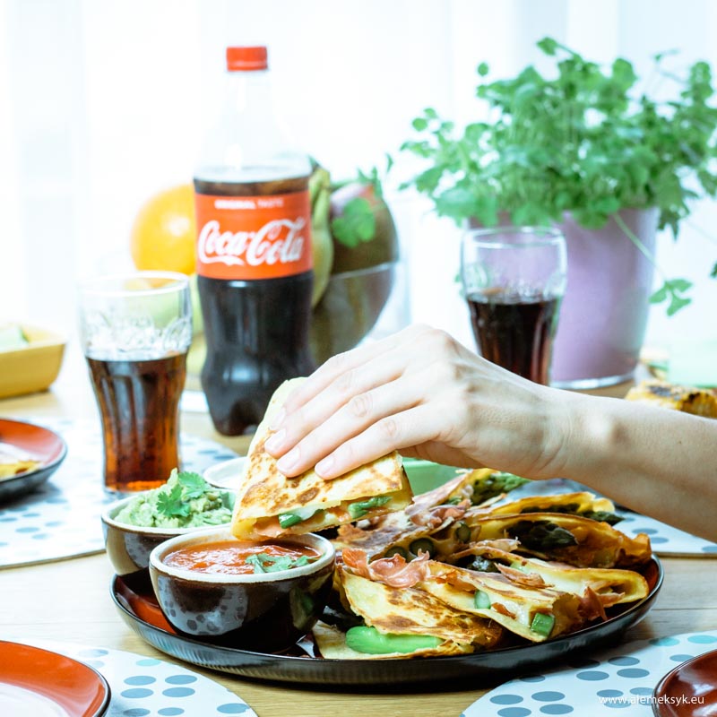 coca cola quesadilla 5