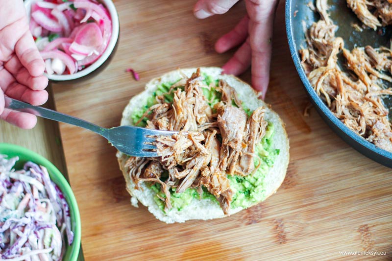 szarpana wieprzowina kanapka 20