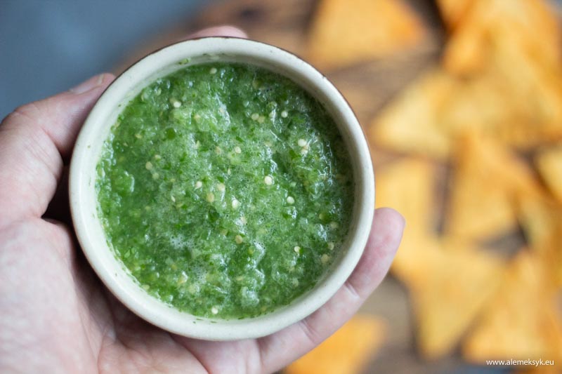 salsa verde tomatillos g 1