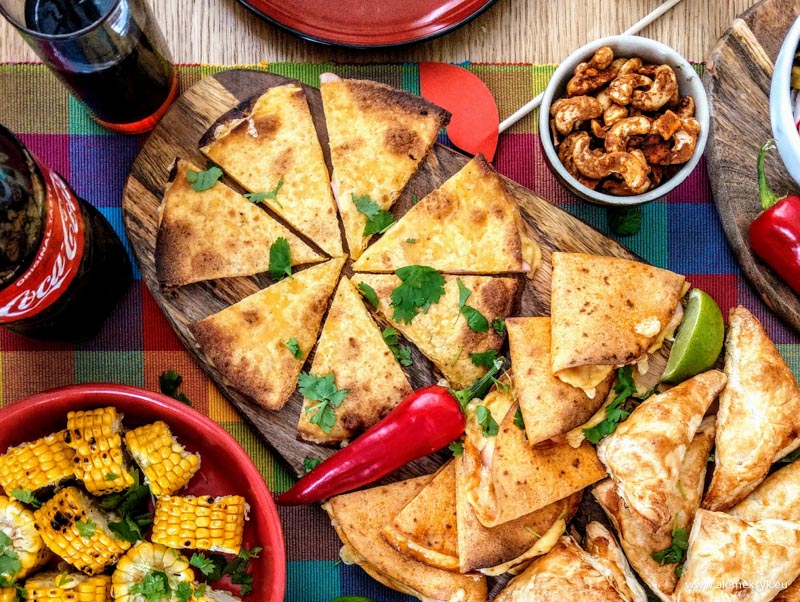 Quesadilla z piekarnika