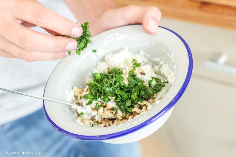 grillowany baklazan cukinia z feta riccotta 12