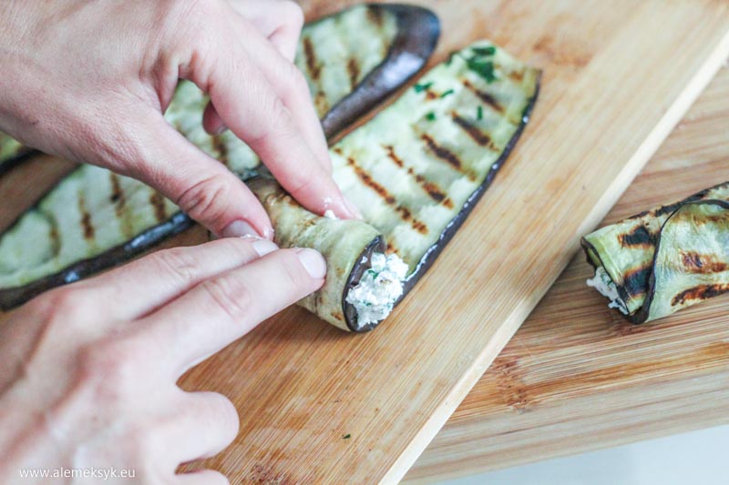 grillowany baklazan cukinia z feta riccotta 15