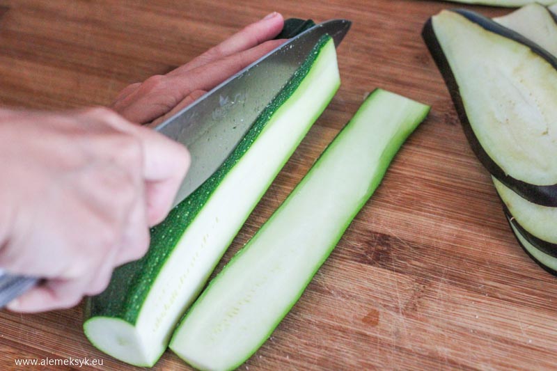 grillowany baklazan cukinia z feta riccotta 2