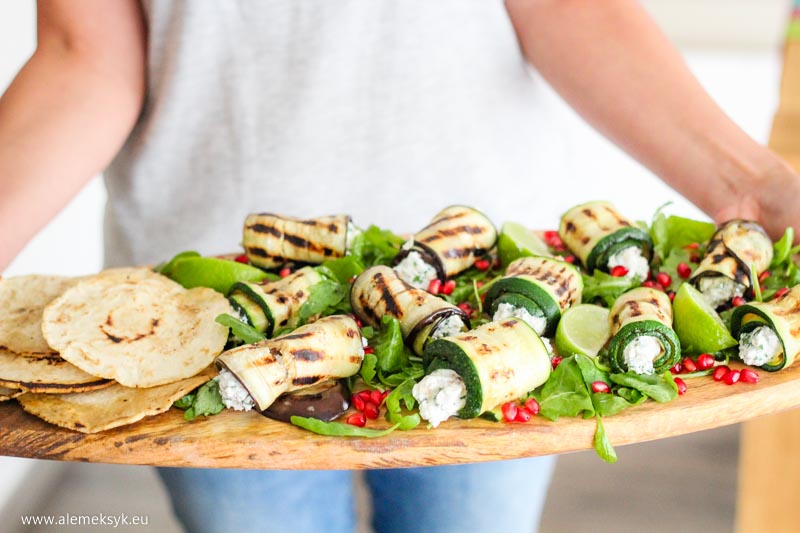 grillowany baklazan cukinia z feta riccotta 21