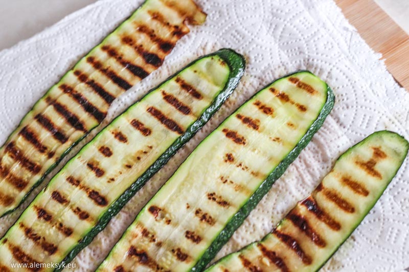 grillowany baklazan cukinia z feta riccotta 6