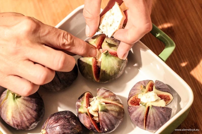 pieczone figi z serem 2