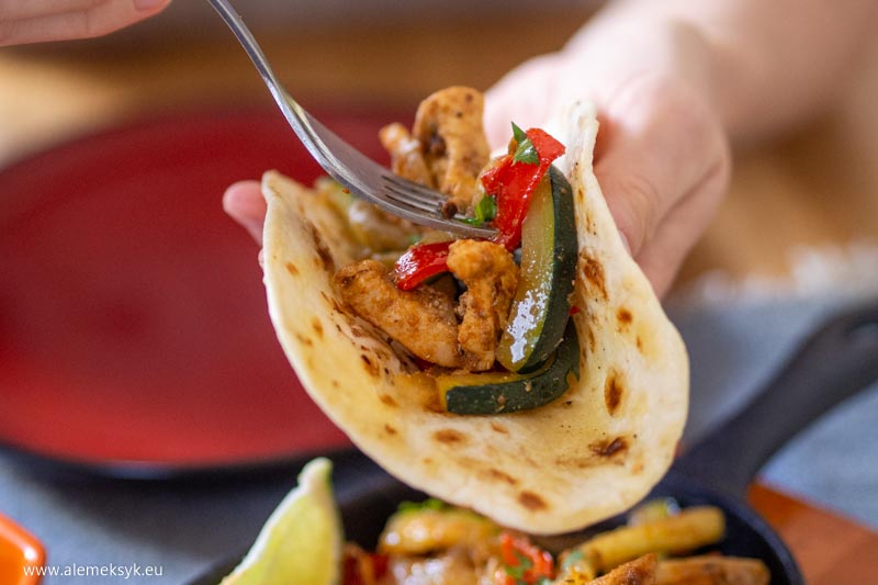 fajita z kurczakiem 18