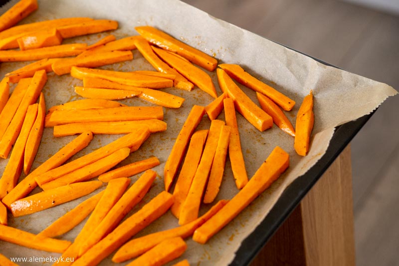 frytki z pieczonego batata 12