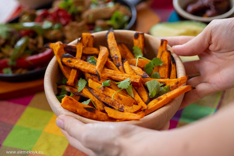 frytki z pieczonego batata 14