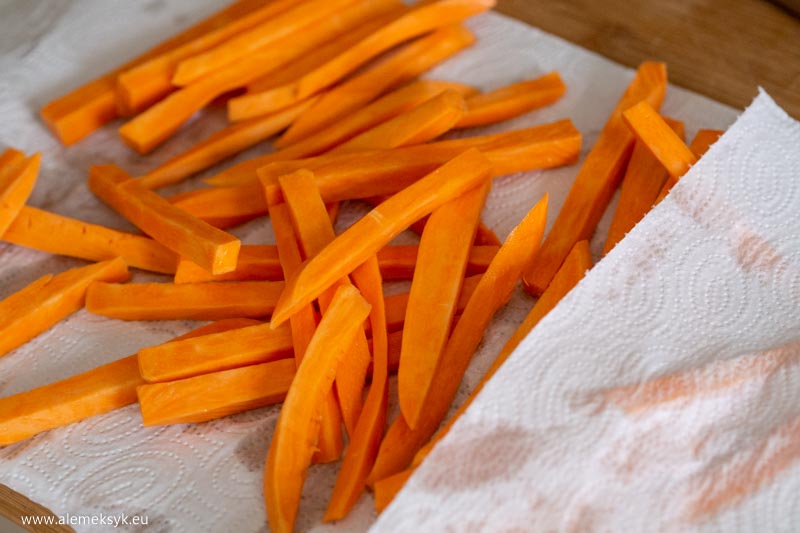 frytki z pieczonego batata 6