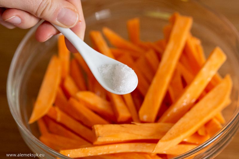 frytki z pieczonego batata 9