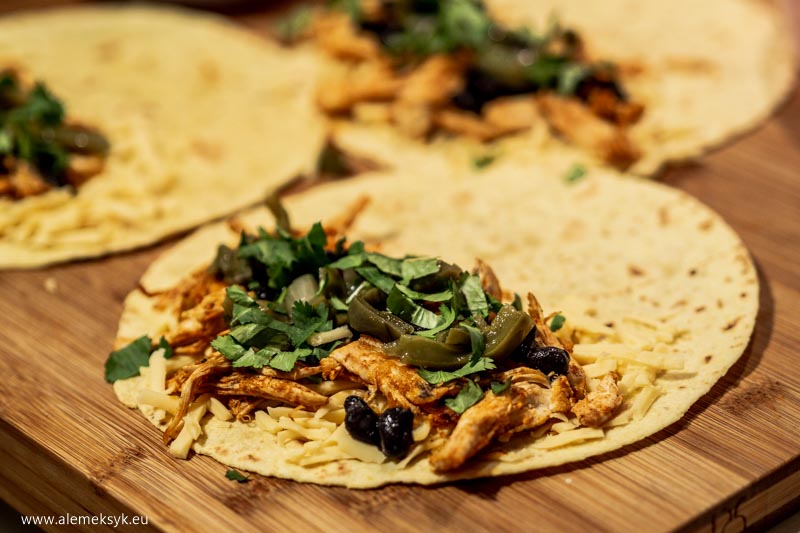 quesadilla z kurczakiem wedzonym 6