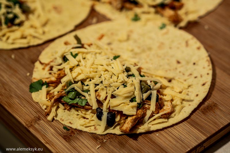 quesadilla z kurczakiem wedzonym 7