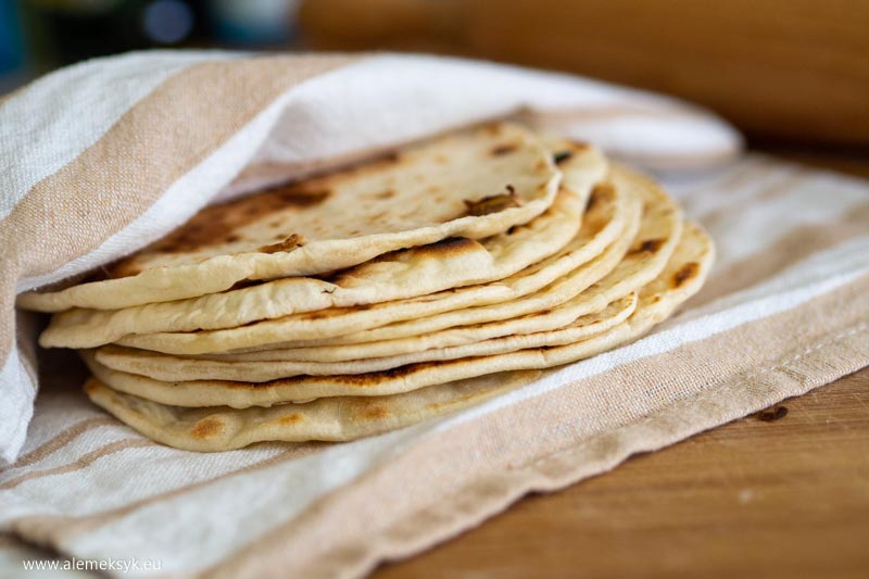 tortilla pszenna