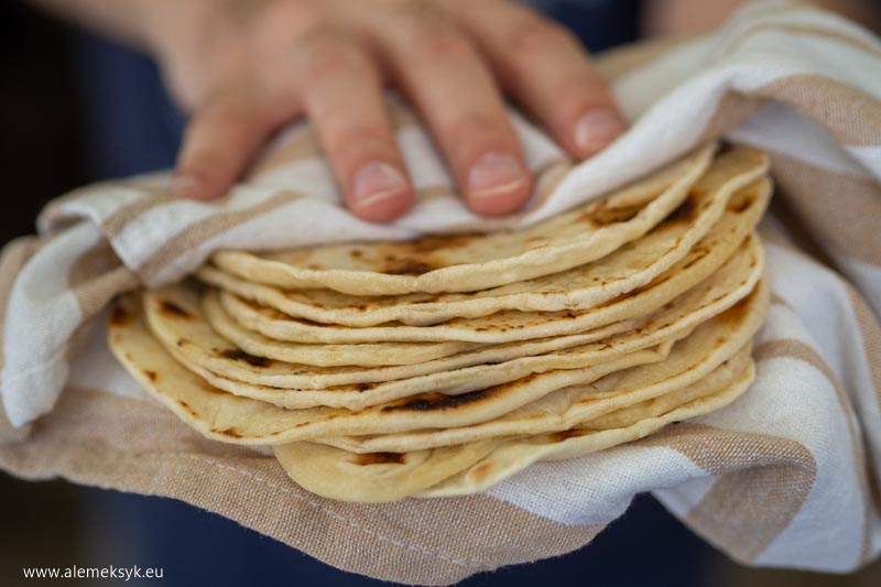 tortilla pszenna bez smalcu 15