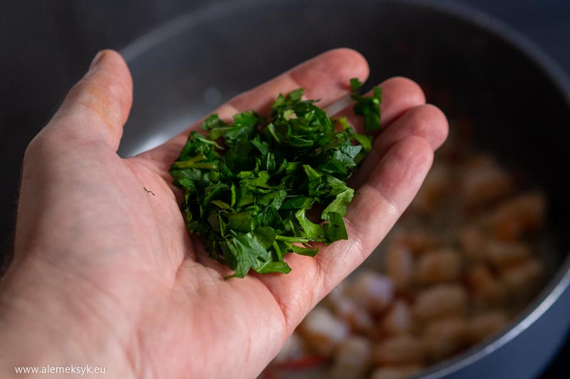 pappardelle z krewetkami 11