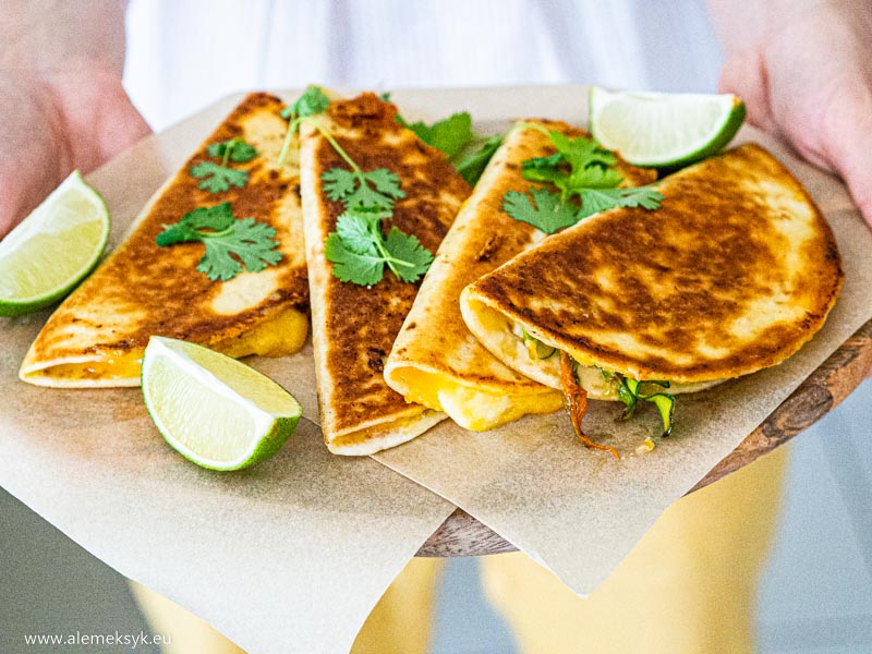 quesadilla z kwiatami cukinii 26