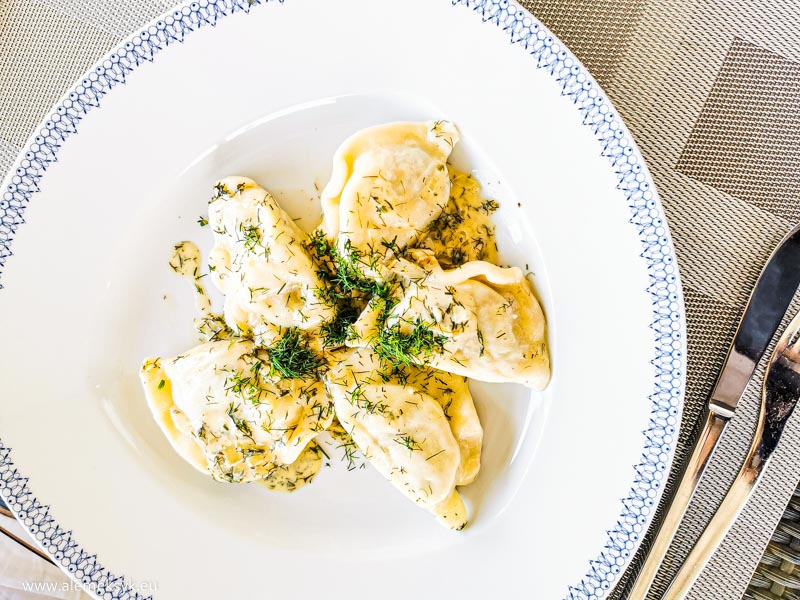 Pierogi z dorszem - Sheraton Sopot Restauracja Polskie Smaki Pierogi z dorszem - Sheraton Sopot Restauracja Polskie Smaki