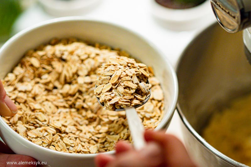 ciastka owsiane czekolada rodzynki morela 10