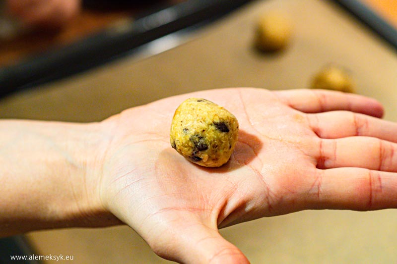 ciastka owsiane czekolada rodzynki morela 14