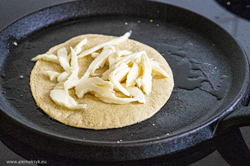 quesadilla z boczniakiem 8