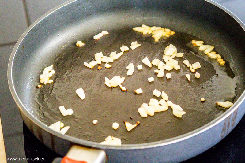 tostadas jajecznica chorizo 1