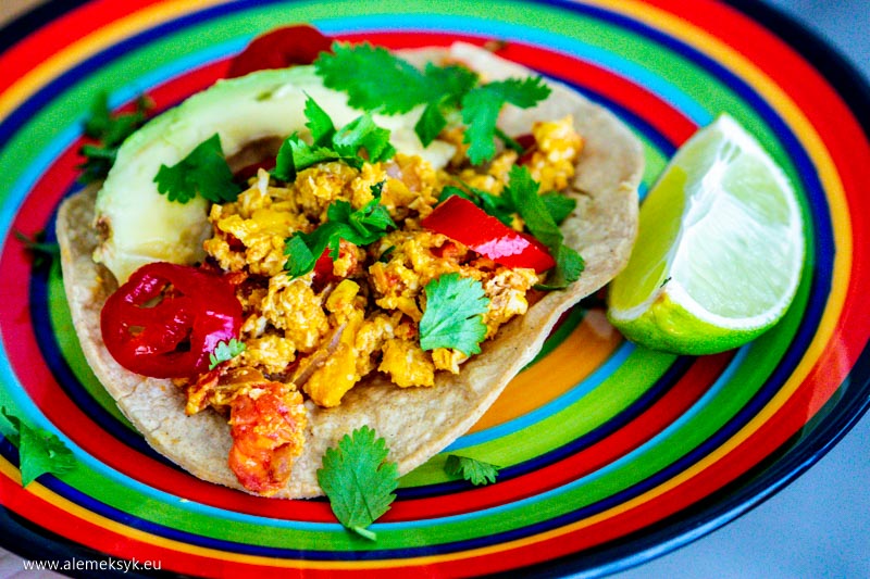 tostadas jajecznica chorizo 5