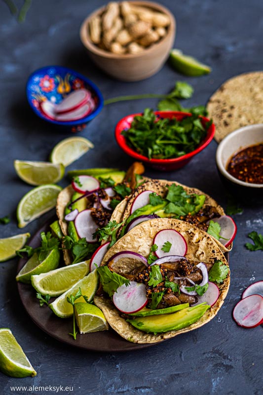 tacos z boczniakiem 8