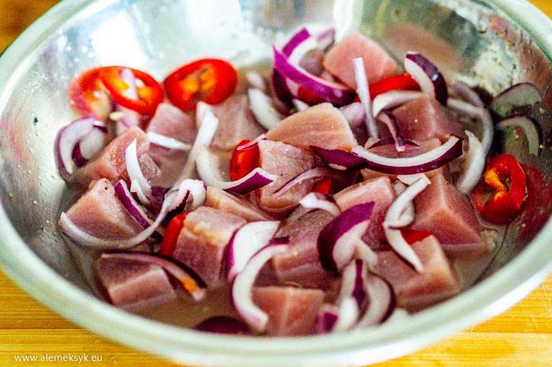 ceviche z tunczyka 6